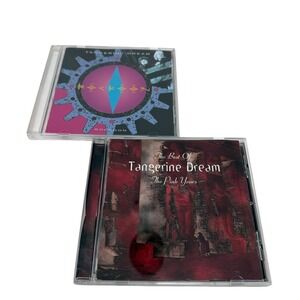 Tangerine Dream CD Lot 2 Rockoon & The Pink Years Best Of Electronic Music